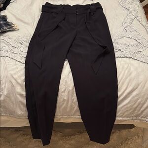 Express Navy Blue Ankle Trousers